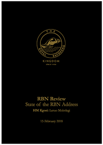 RBN Review Speech Annual State of the RBN Address [photo]